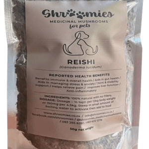 Reishi Mushrooms for Cats and Dogs (100% Organic) (50gr)