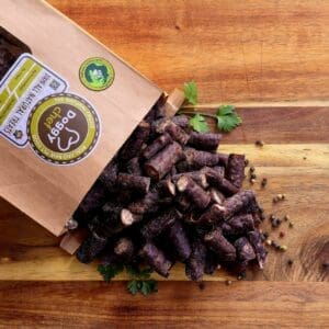 Beef Droe Wors Treats for Cats and Dogs (100% Fun), 1kg