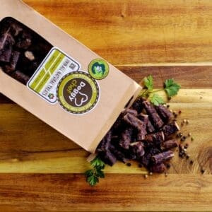 Beef Droe Wors Treats for Cats and Dogs (100% Fun), 250gr