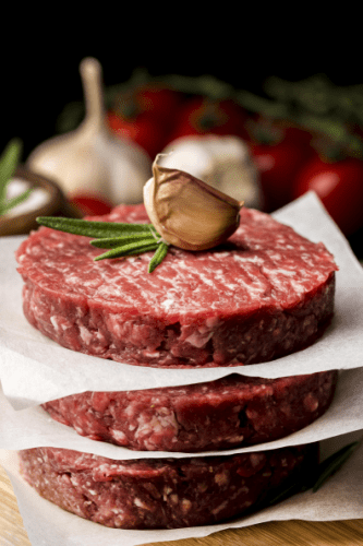 Meat Patties for Cats and Dogs, Available from DoggyChef