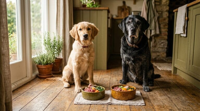 Raw Feeding by Life Stage: Puppies and Seniors