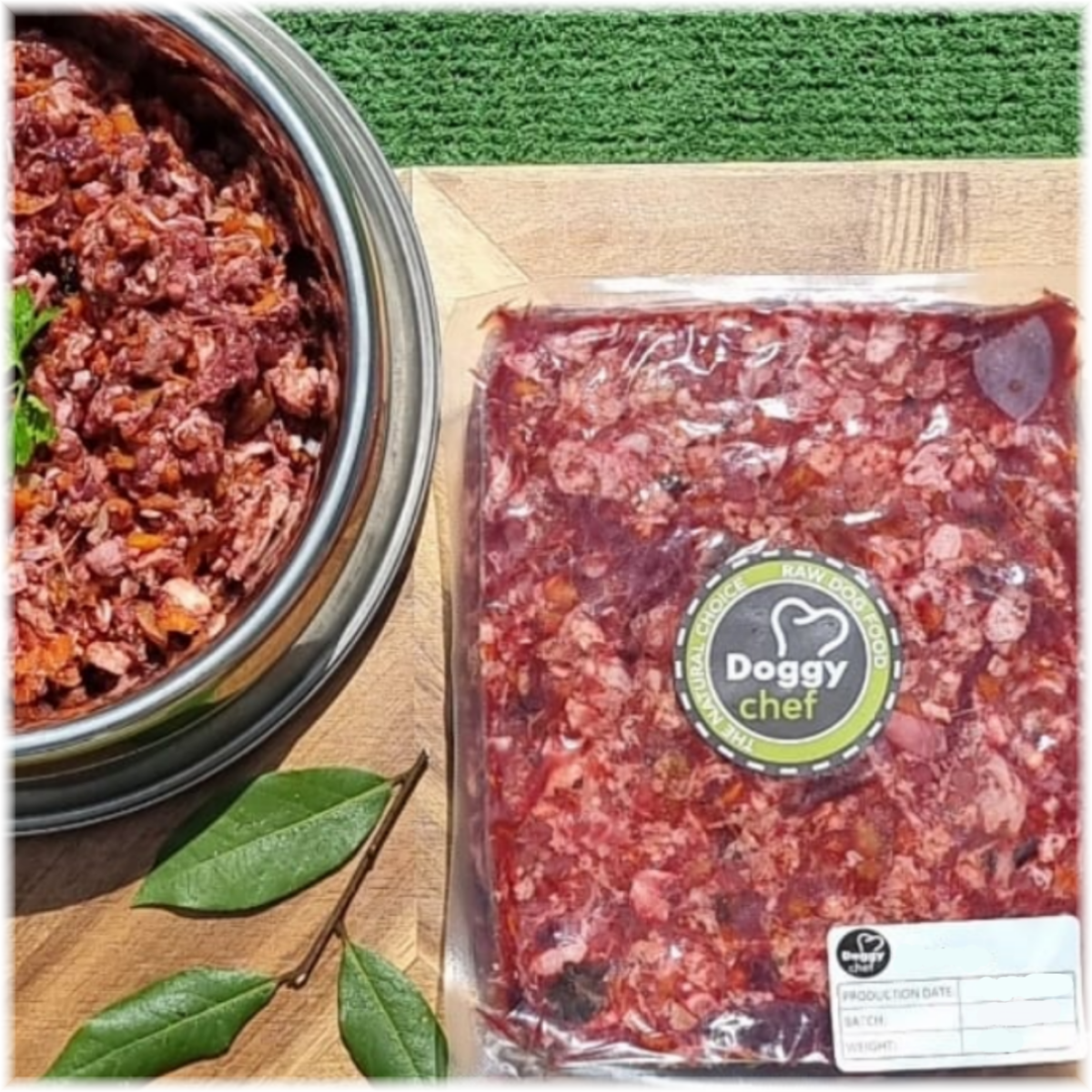 DoggyChef | Raw Lamb and Veggie Grind | Raw Dog Food | Raw Cat Food | Raw Food for Pets | BARF | PREY | PMR