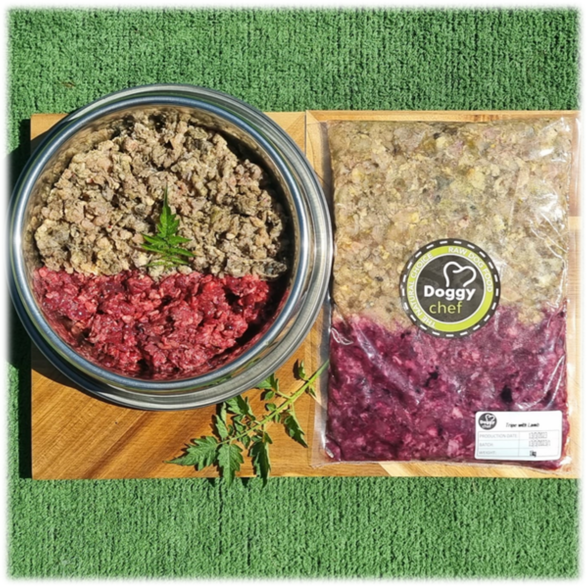 DoggyChef | Raw Tripe with Lamb Grind | Raw Dog Food | Raw Cat Food | Raw Food for Pets | BARF | PREY | PMR