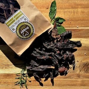 Dried Venison Heart Treats: The Healthiest and Tastiest Treat Around! 500gr