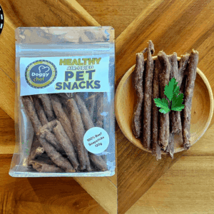 All Natural Air-dried 100% Beef Snap Sticks, 120g