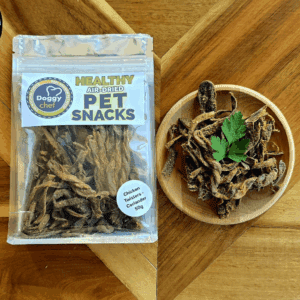 All Natural Air-dried Chicken Twisters with Coriander, 50g