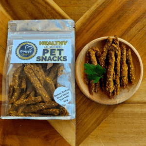 All Natural Air-dried Turkey Seed Sticks with Turmeric, 80g