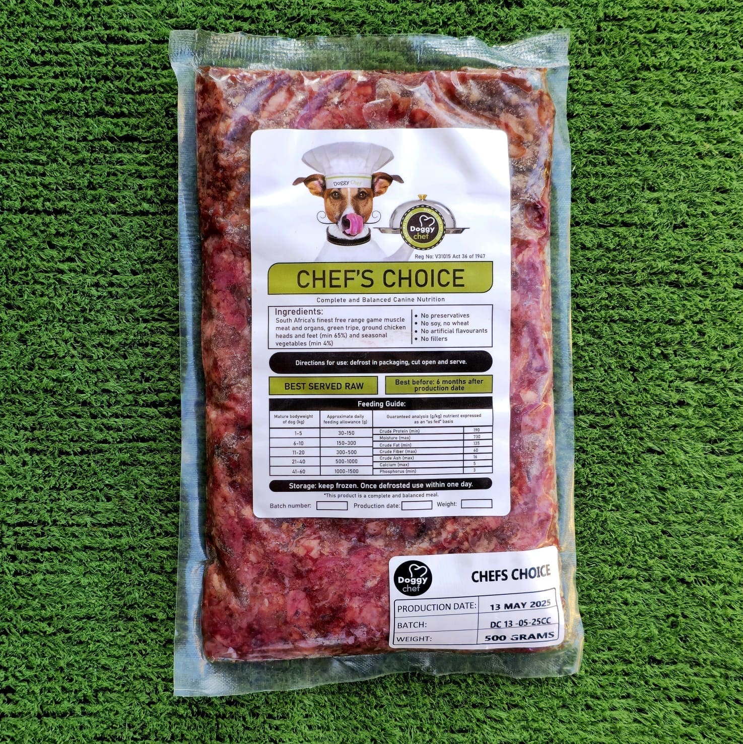 Doggy Chef 500g flatpacks